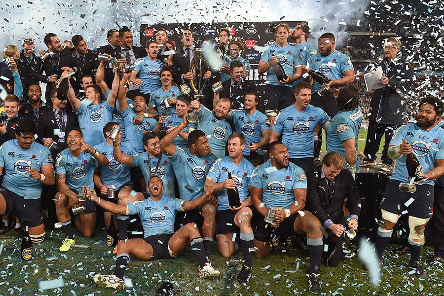 NSW Waratahs: 2014 Super Rugby Champions.