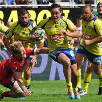 Zac Guildford covered plenty of ground on his Top 14 debut for Clermont