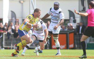 Benjamin Kayser returned to Top 14 action for Clermont after recovering from an assault during pre-season