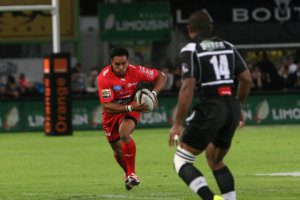 Rudi Wulf scored three as Toulon hammered Brive in the Top 14's Friday night match