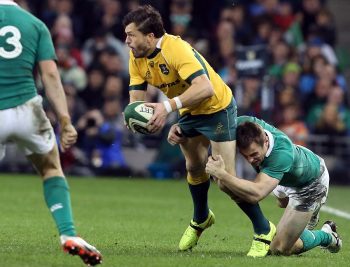 Adam Ashley-Cooper and the Wallabies were unable to escape the grasp of Ireland last week, falling in Dublin. 