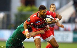Delon Armitage in action against Leicester