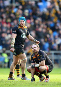 Andy Goode rued a last minute drop goal that sailed wide in Wasps' draw.