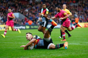 Despite this try against London Welsh, the season has not been kind to Danny Care. 