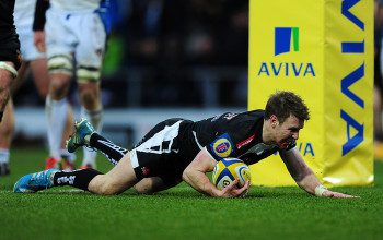 Will Chudley secured victory with an important late try for Exeter. 
