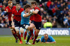 Peter Horne's Six Nations debut ended badly