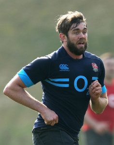 Geoff Parling starts for the first time this year against France. 