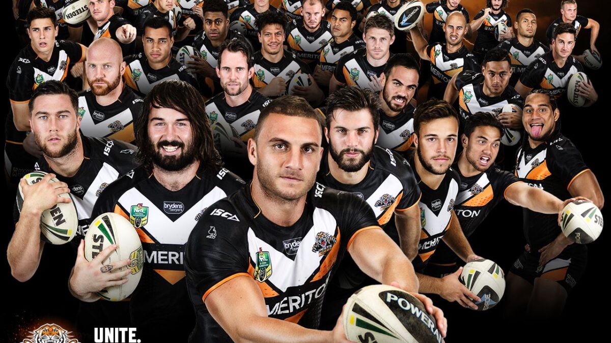 Wests Tigers 2012  Rugby League Jerseys