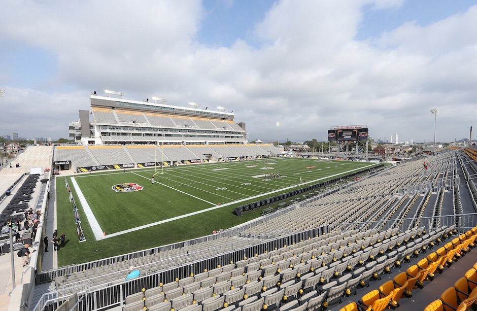 USA Rugby vs Rugby Canada at Tim Hortons Field, home to the CFL's Hamilton Tiger