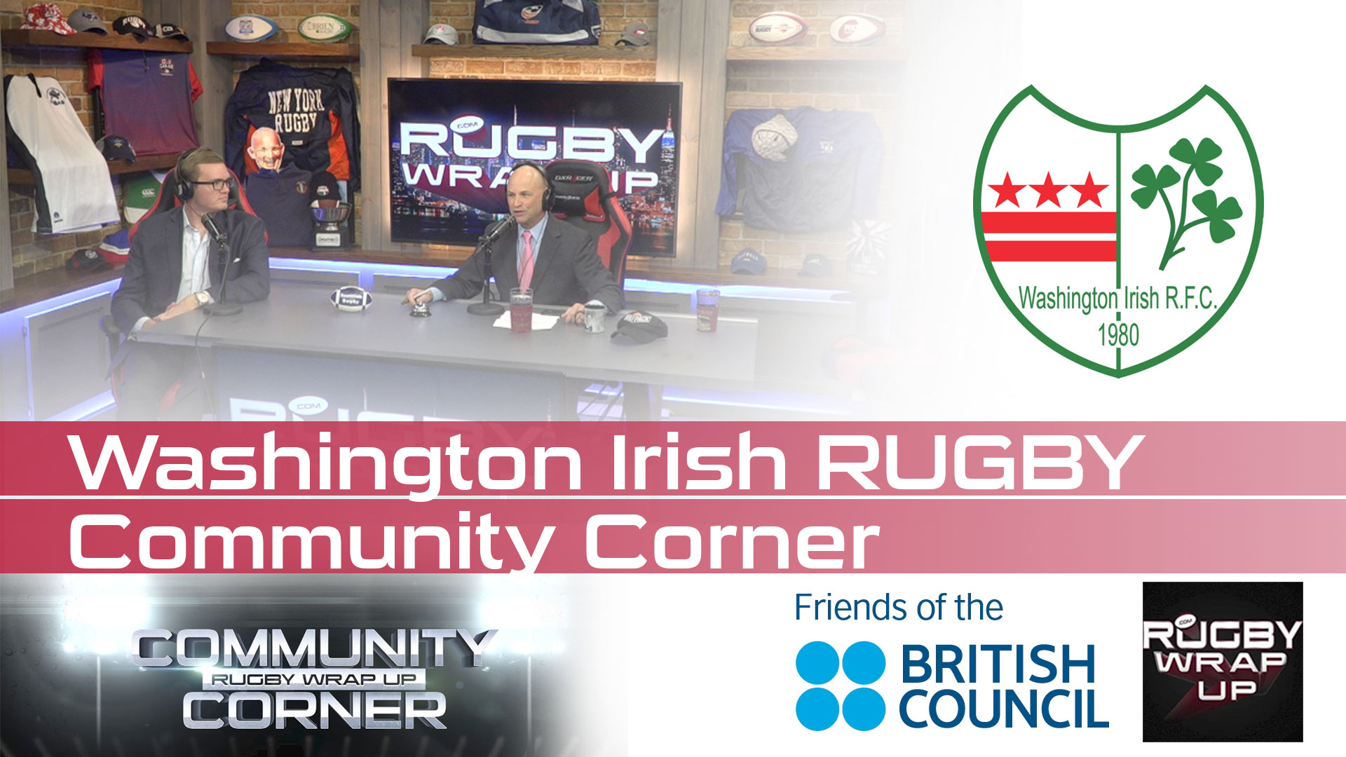 Whitney_Stowell, Matt_McCarthy Rugby_Wrap_Up Washington_Irish Community_Corner