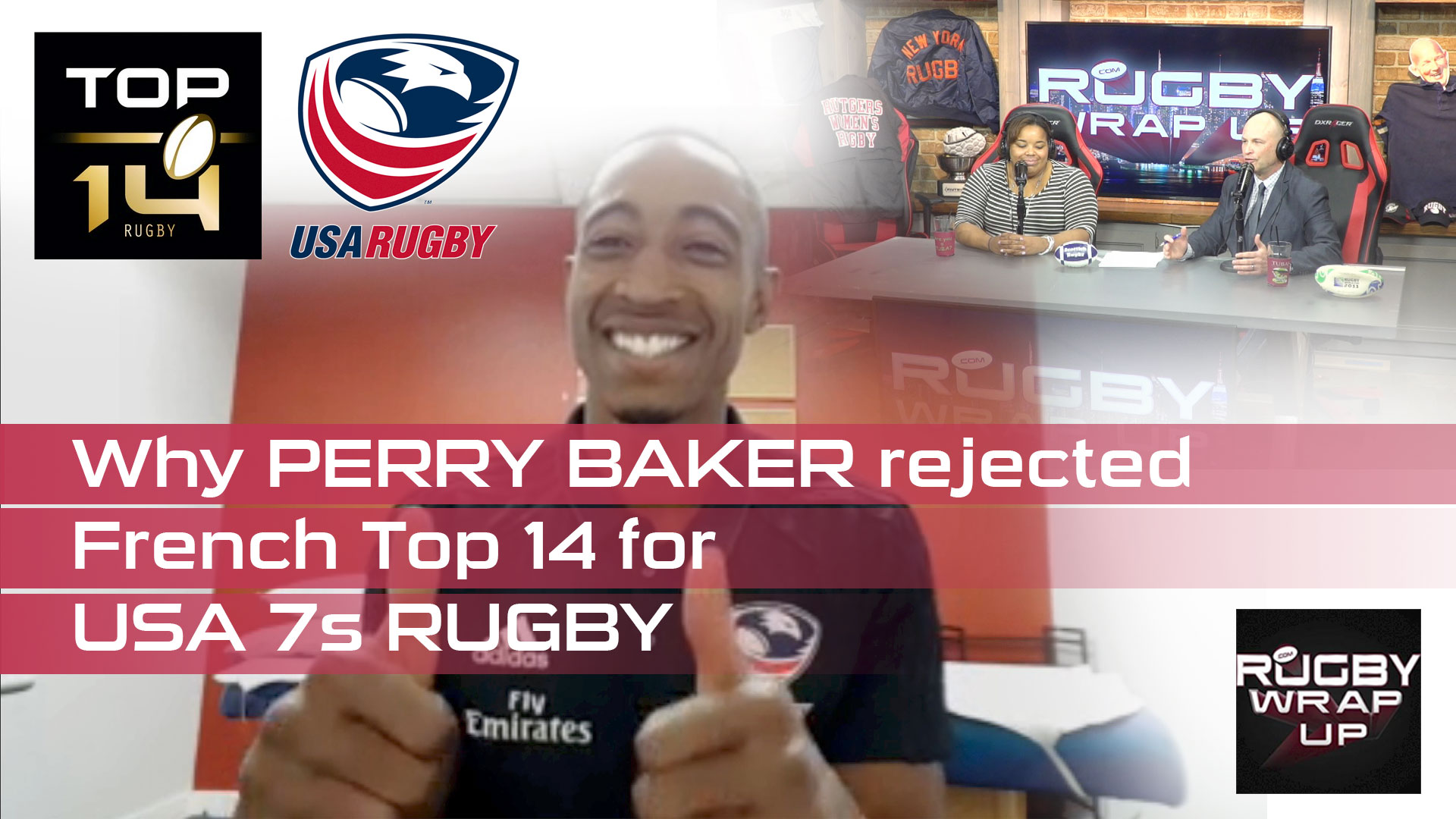 STUDIO SHOW: Getting To Know Perry Baker, World Rugby's 7s Player of the Year