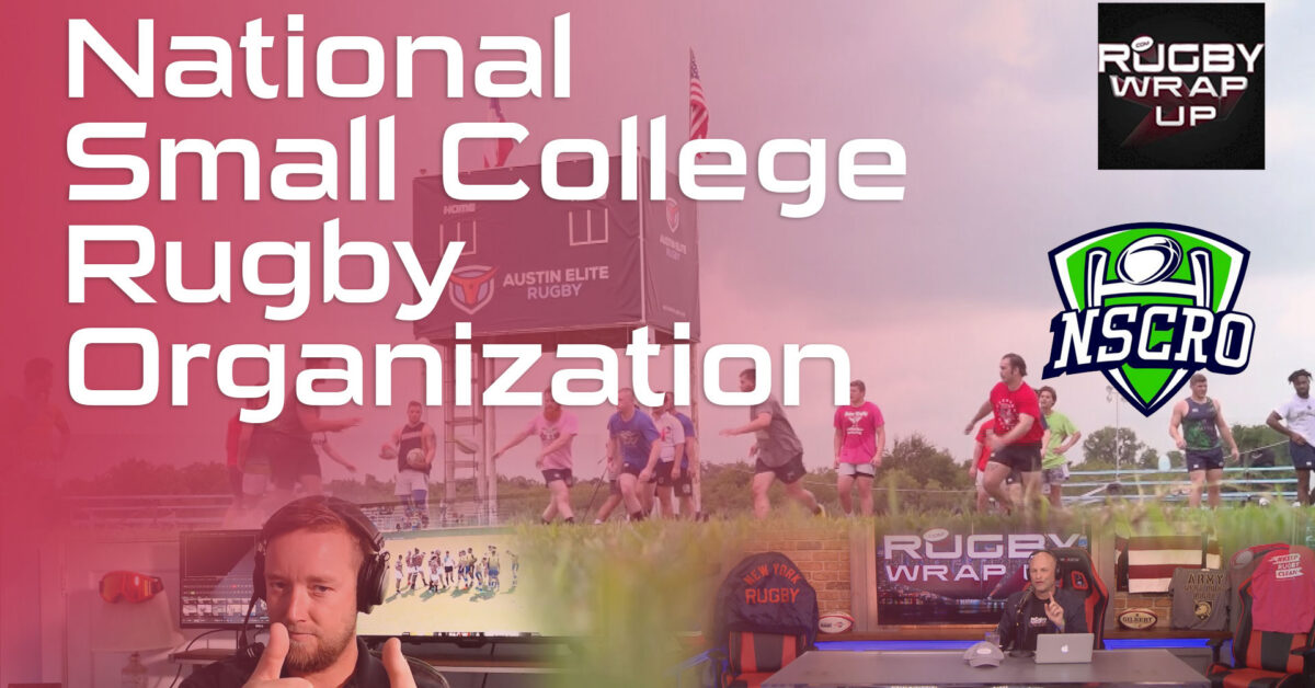 NSCRO Rugby: Ryan Ginty, Matt McCarthy re Nation Small College Rugby ...