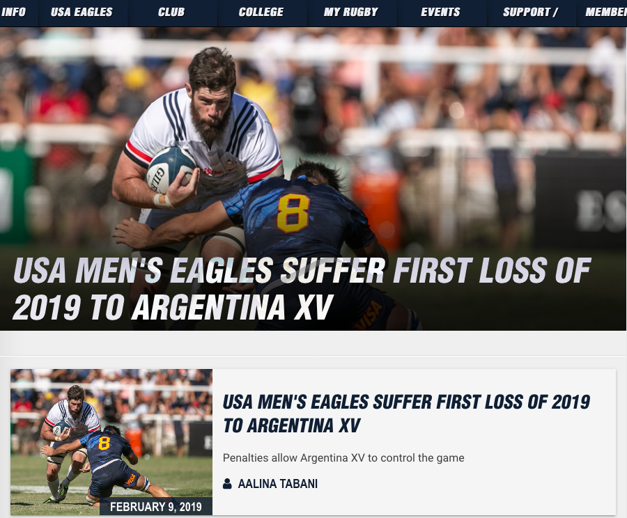 USA Rugby Eagles, Steve_Lewis, ARC, Argentina XV, Rugby_Wrap_Up