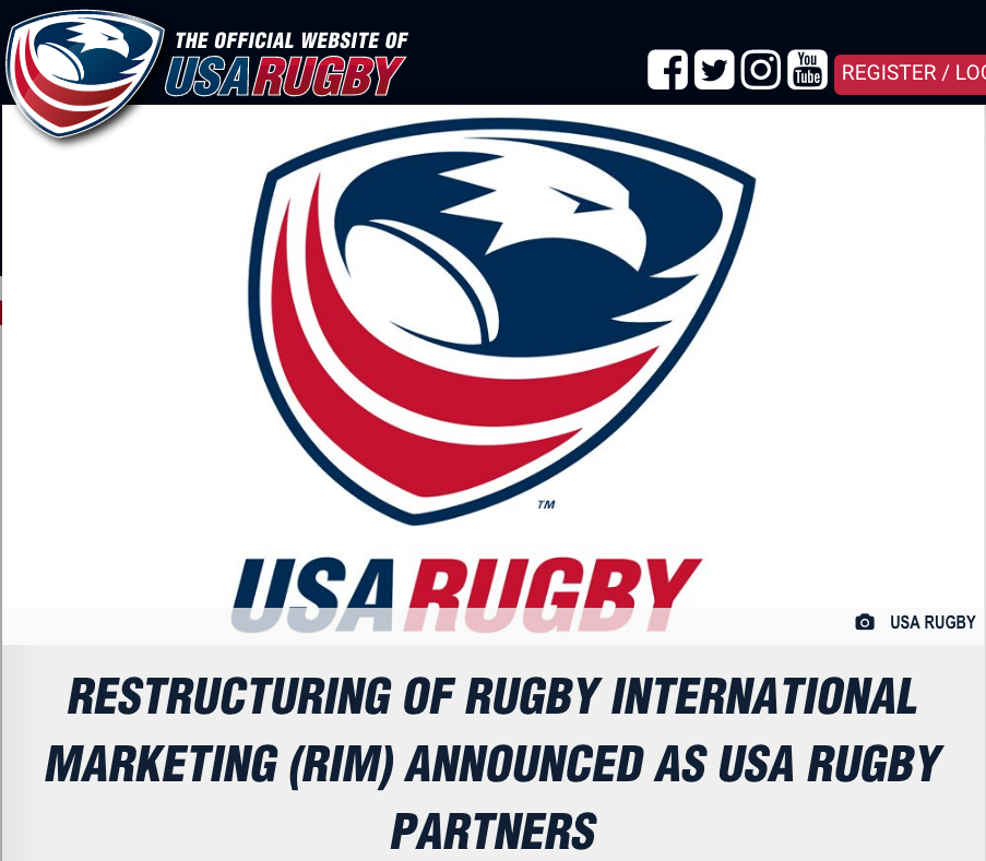 Restructuring of Rugby International Marketing (RIM) announced as USA Rugby Partners, Rugby_Wrap_Up