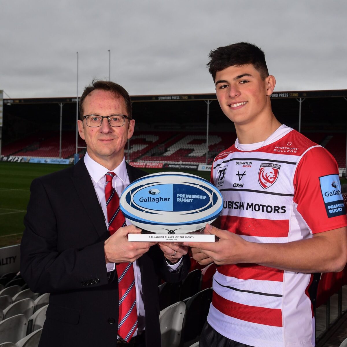 Gallagher Premiership Rugby Player of the Month Louis Rees-Zammit