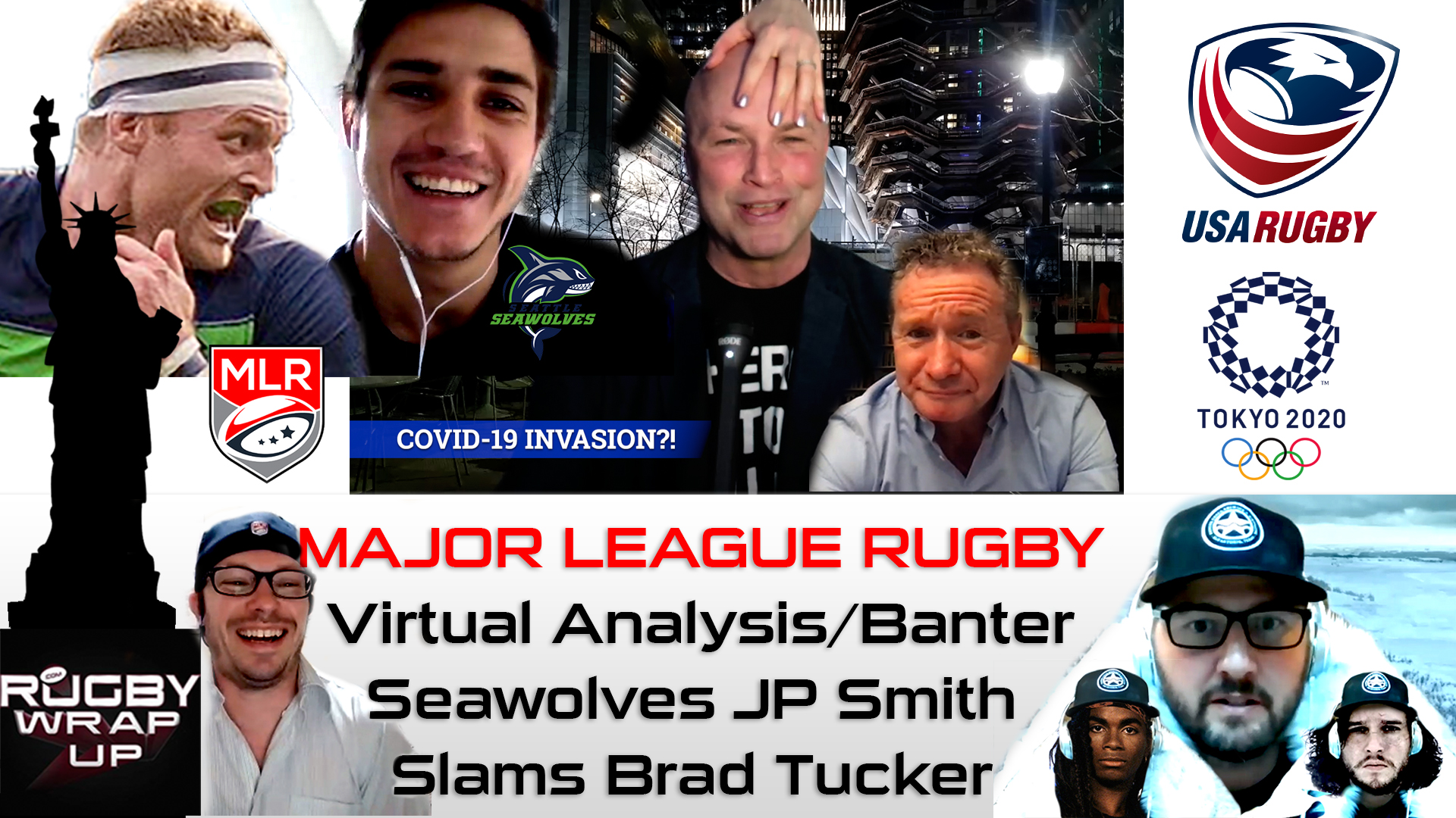 Rugby Wrap Up, Major League Rugby, JP Smith, Dan Power, Bryan Matt_McCarthy, Olympics, USA_Rugby, Brad Tucker MLR