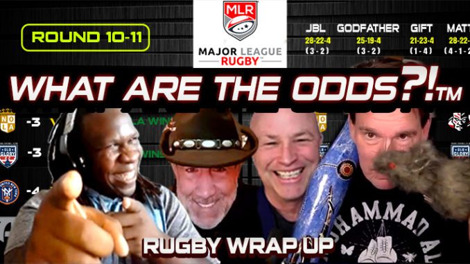 "What Are The Odds?!" Major League Rugby vs Spreads: WWE Legend JBL, Philly Godfather, Gift Egbelu