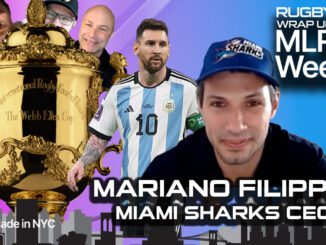 MLR Weekly, Mariano Filippini, Miami Sharks, Major League Rugby, MLR