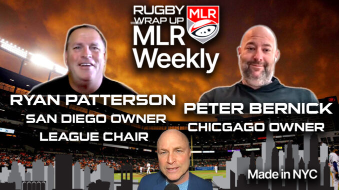 MLR WEEKLY, Ryan Patterson, San Diego, Peter Bernick, Chicago